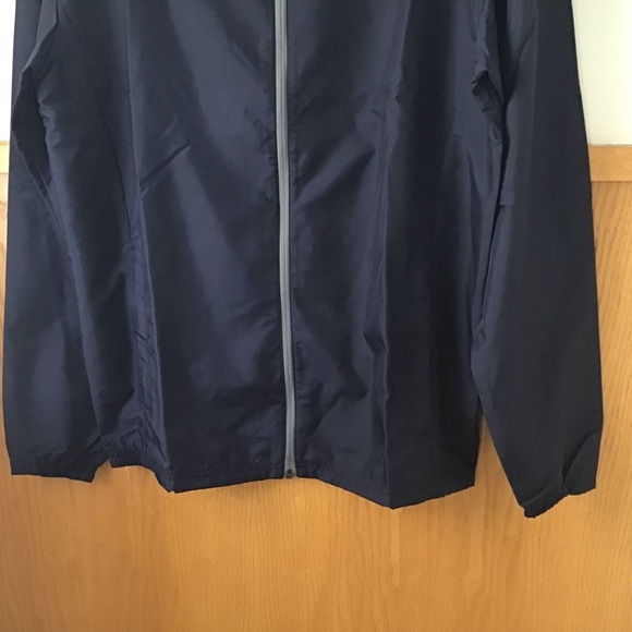 Men's Adidas Navy Golf Club Windbreaker Jacket NWT - Picture 5 of 13